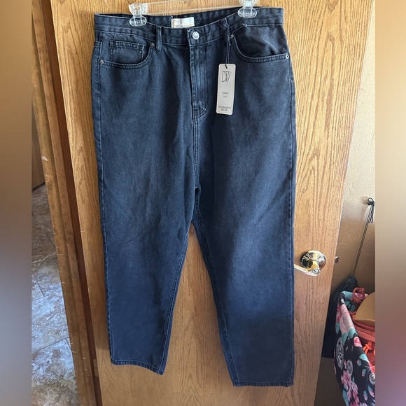 DTT (Don’t Think Twice) Plus Veron relaxed fit mom jeans in washed black NWT - Picture 5 of 11